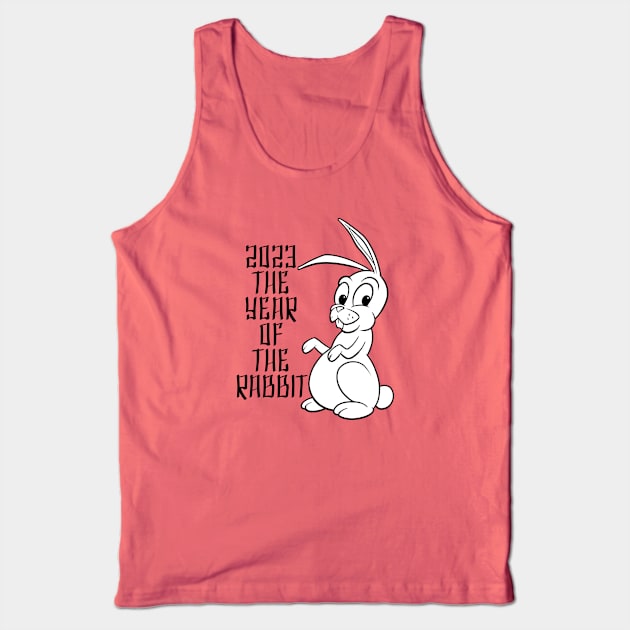 2023 Year of the Rabbit Tank Top by Generic Mascots